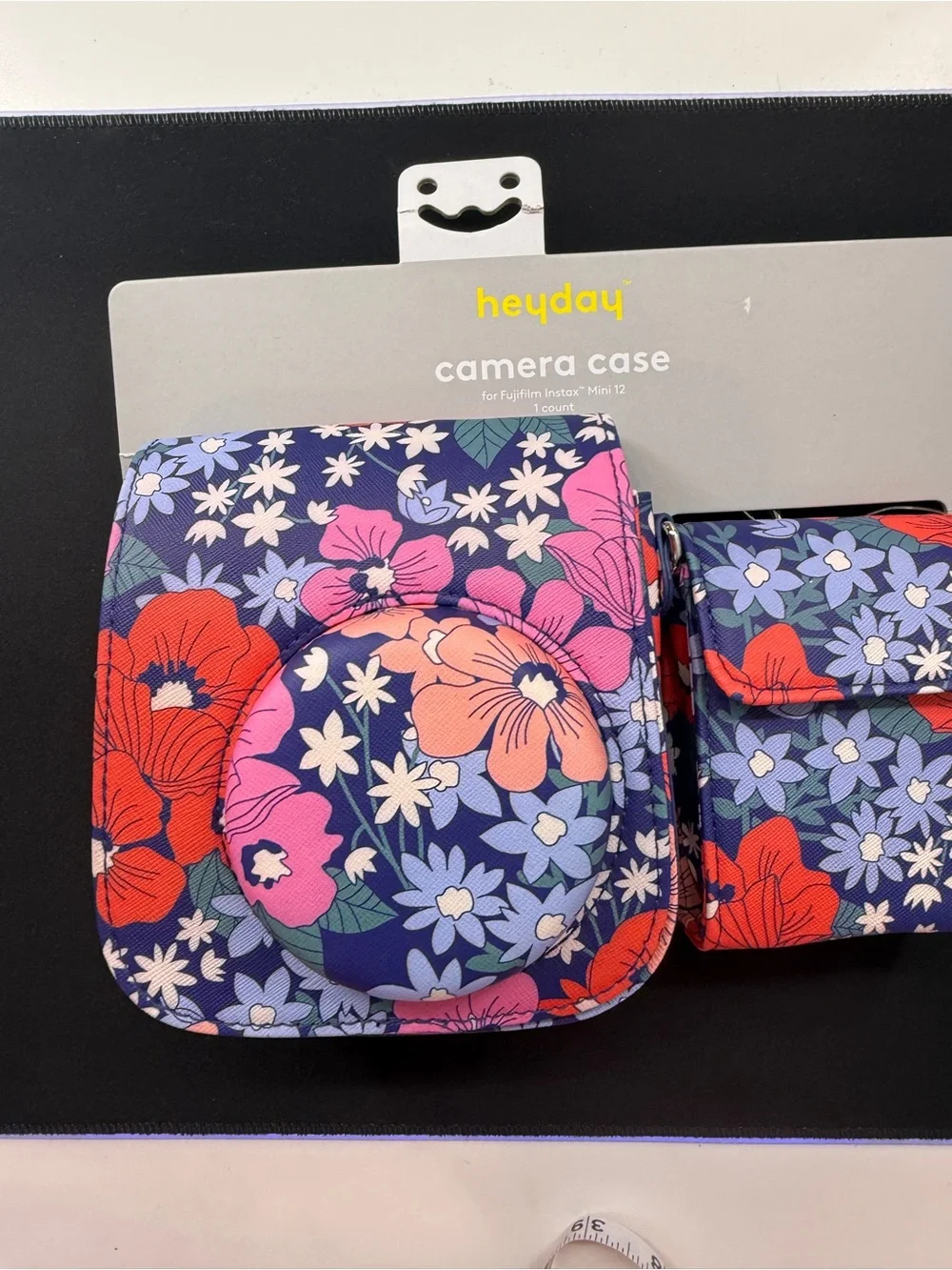 Fujifilm Instax Mini 12 Camera Case Heyday Floral Faux Leather Crossbody Bag NWT